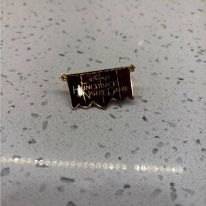 Disney Hunchback of Notre Dame Gold Enamel Pin
